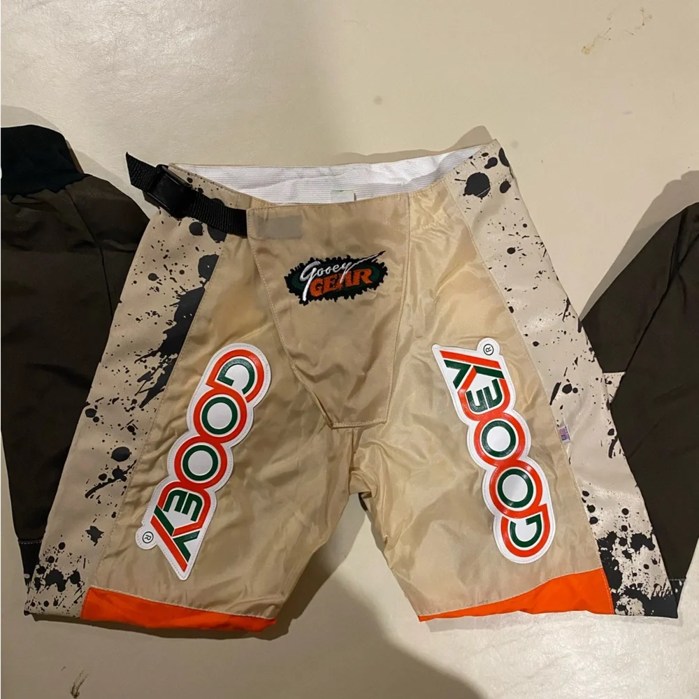 Gooey Gear Pants Youth 28 Multi Colored Tan BrownMotorcycle Motorbike Motorcross